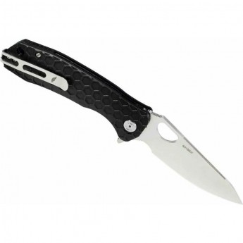 Нож HONEY BADGER LEAF L с черной рукоятью Нож HONEY BADGER LEAF L с черной рукоятью