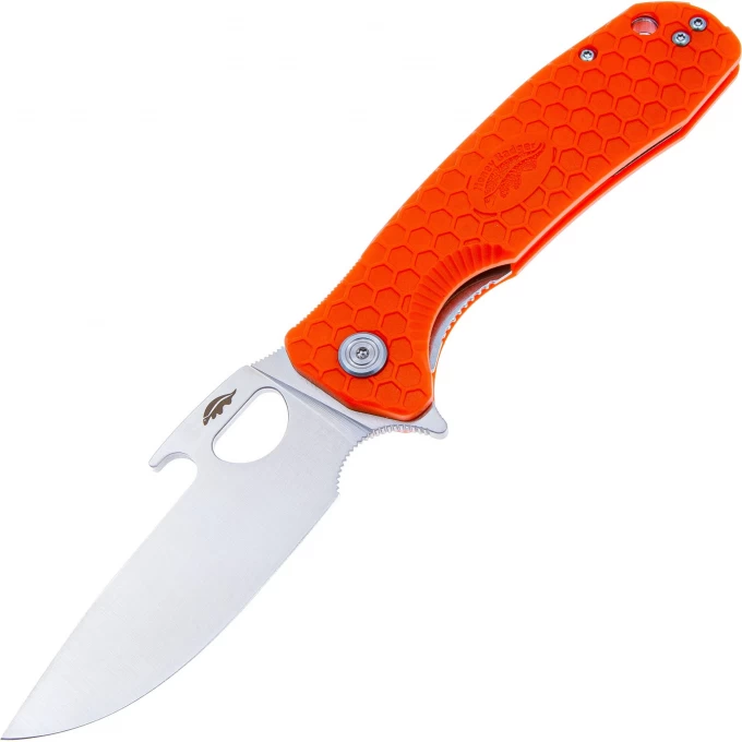 Нож HONEY BADGER OPENER L с оранжевой рукоятью HB1056 Нож HONEY BADGER OPENER L с оранжевой рукоятью HB1056