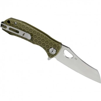 Нож HONEY BADGER WHARNCLEAVER L с зеленой рукоятью Нож HONEY BADGER WHARNCLEAVER L с зеленой рукоятью
